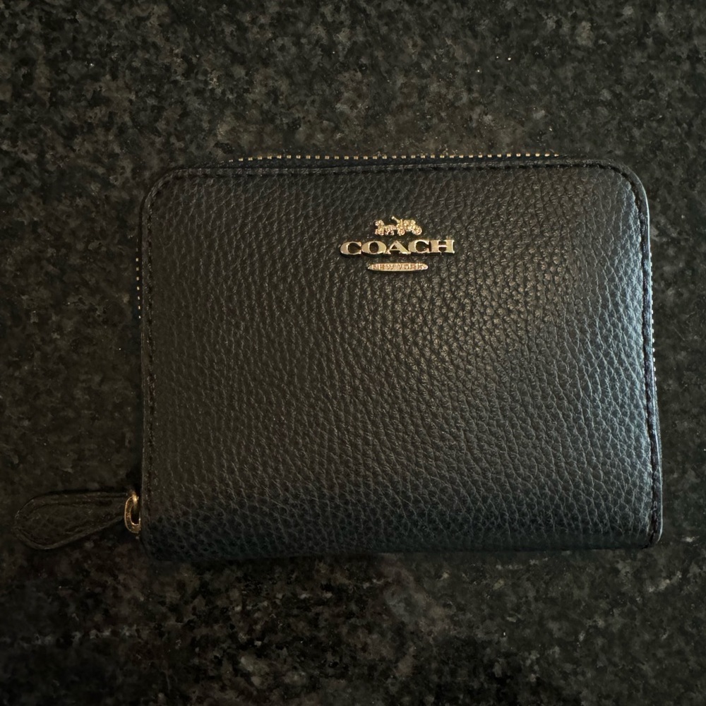 COPY - Coach Black Leather Wallet